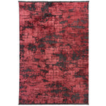 Laagpolig Vloerkleed Brooklyn Vintage Zwart-Rood
