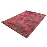 Laagpolig Vloerkleed Brooklyn Vintage Zwart-Rood