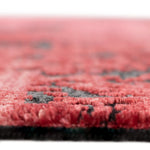 Laagpolig Vloerkleed Brooklyn Vintage Zwart-Rood