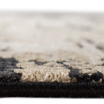 Laagpolig Vloerkleed Brooklyn Vintage Zwart-Beige