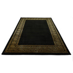 Neoklassieke Vloerkleed Craft Deluxe 23401 Zwart-Goud