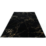 Vloerkleed  Marmer Look - 23438 - Zwart-Goud