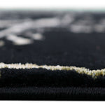 Vloerkleed  Marmer Look - 23438 - Zwart-Goud