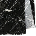 Vloerkleed Craft deluxe marmer patroon 50013 zwart grijs