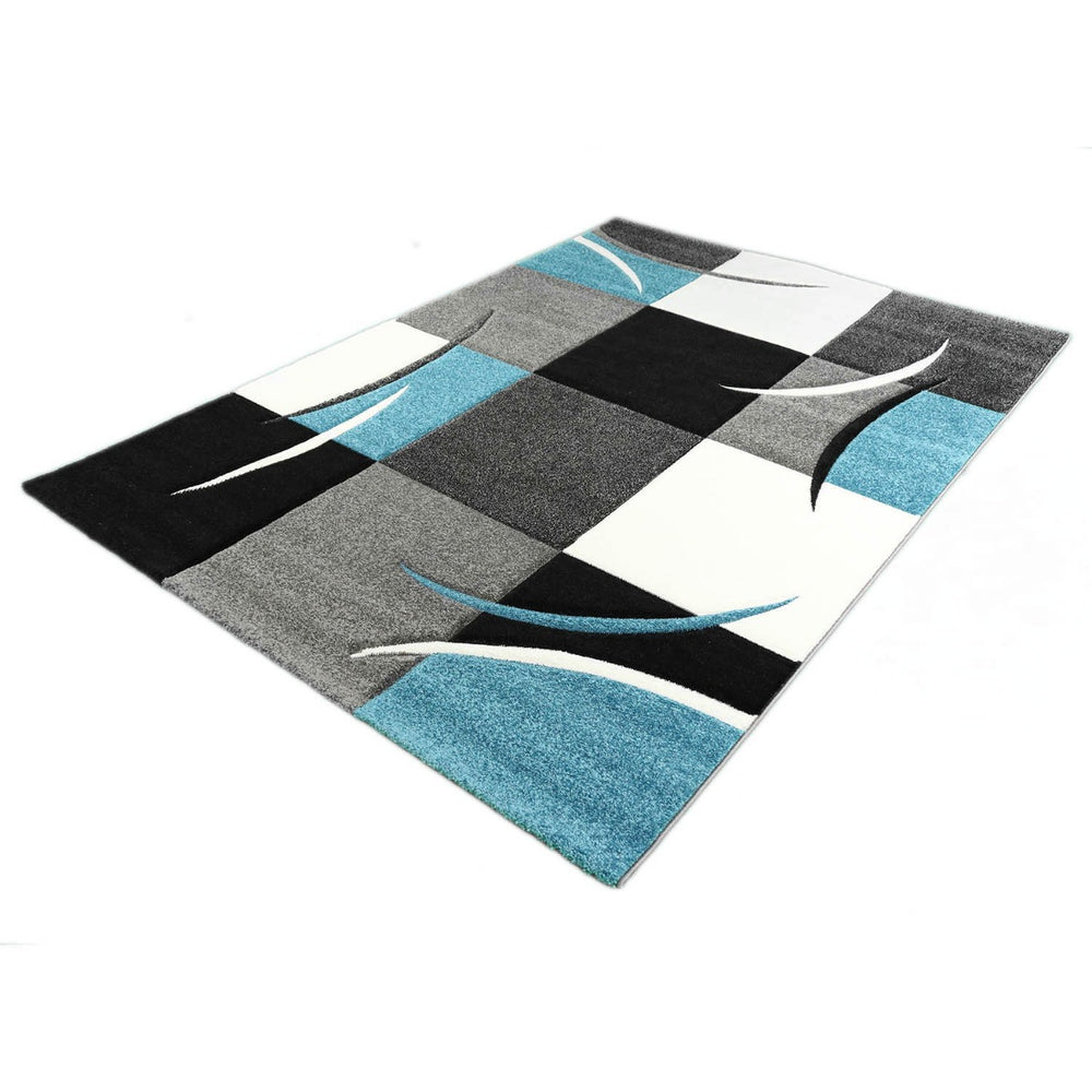 Trendy Vloerkleed 665 blauw