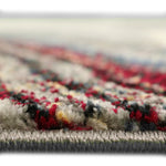Vloerkleed Diamond Deluxe  Blokjes Design Goudkleur