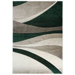 Vloerkleed Diamond Deluxe Streepjes Design Groen