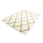 Floki Moroccan - Berber Shaggy - Crème-Grijs