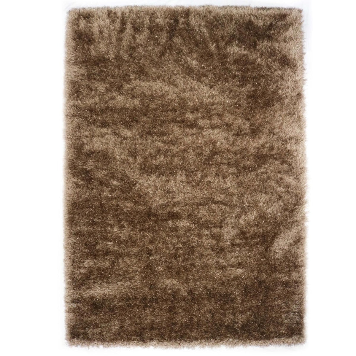 Hoogpolig Glanzend Vloerkleed Beige