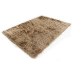 Hoogpolig Vloerkleed Met Glittergaren Beige