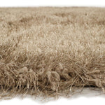 Hoogpolig Glanzend Vloerkleed Beige