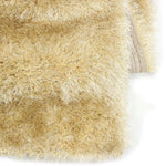 Hoogpolig Vloerkleed Goudkleur Met Glittergaren