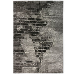 Merinos - Muur Design Vloerkleed - Ibiza Grijs