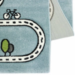 Vloerkleed Indigo Kids 22710-30 ijs blauw