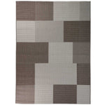 Vloerkleed Sisal Bruin Blokjes