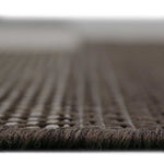 Vloerkleed Sisal Bruin Blokjes