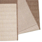 Vloerkleed Sisal Bruin Blokjes