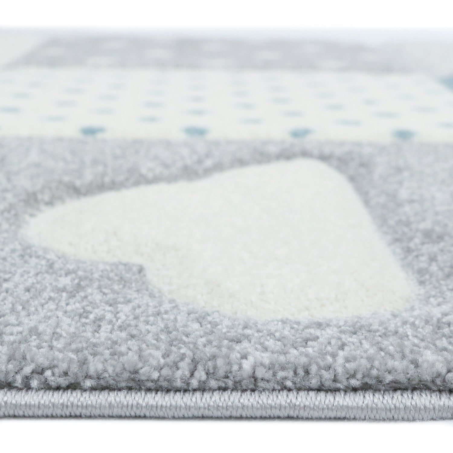 Kindervloerkleed Sterren en Wolken Blauw
