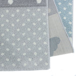 Kindervloerkleed Sterren en Wolken Blauw