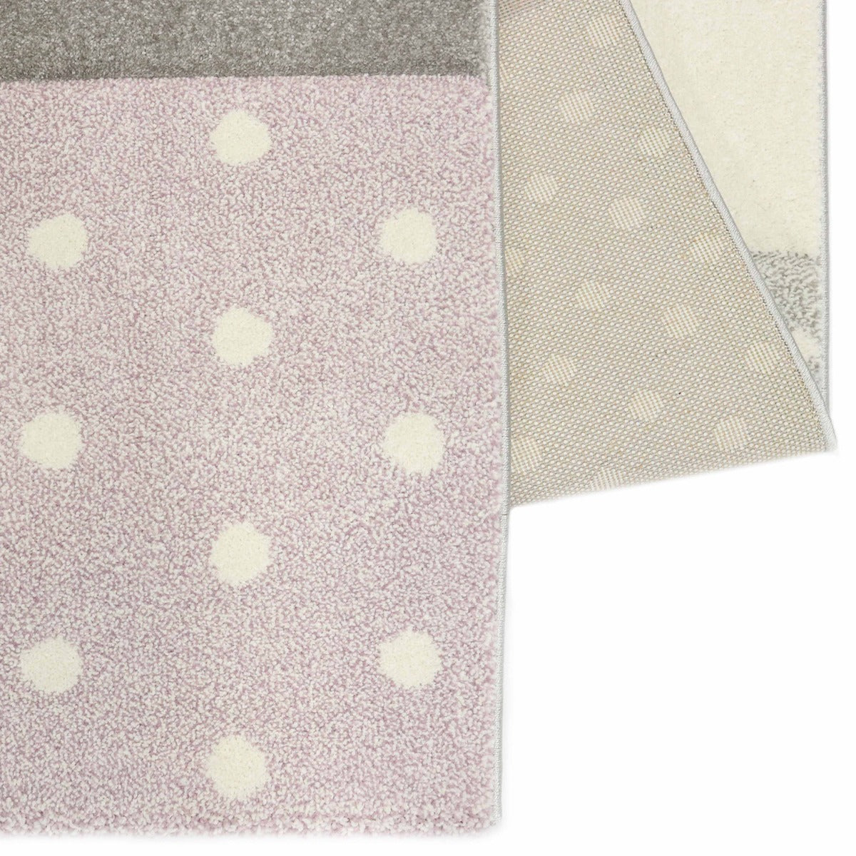 Kindervloerkleed Pastel Kids paars