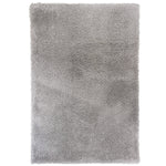 Hoogpolig Gerecycled Floki vloerkleed Grijs