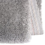 Hoogpolig Gerecycled Floki vloerkleed Grijs
