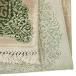 Vloerkleed Retro Acryl Klassiek Design - Groen